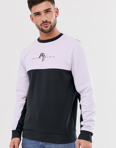 Фиолетовый свитшот с логотипом River Island