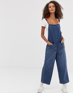 Джинсовый комбинезон Free People Joyride-Синий