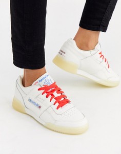 Белые кроссовки Reebok Workout-Белый