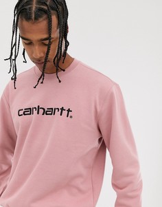 Розовый свитшот Carhartt WIP Carhartt