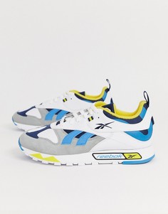 Белые кожаные кроссовки Reebok Сlassic-Белый