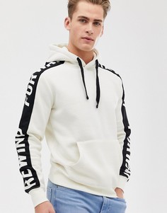 Худи без застежки с отделкой лентой Jack & Jones-Серый