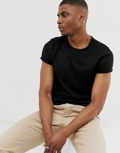 Однотонная футболка Cheap Monday-Черный