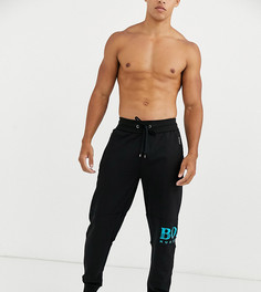 Черные джоггеры с манжетами и логотипом BOSS bodywear-Черный
