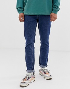 Синие узкие джинсы Cheap Monday - sonic (norm core)-Синий