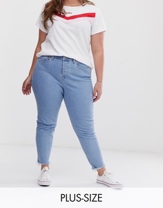 Джинсы в винтажном стиле Levis Plus-Синий