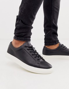 Черные премиум-кроссовки с контрастной подошвой Jack & Jones-Черный