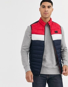 Жилет с воротником-стойкой Jack & Jones - Essentials-Красный