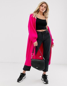 Кардиган с узором \в косичку\" ASOS DESIGN-Розовый