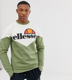 Зеленый свитшот со вставками ellesse Fillipo эксклюзивно для ASOS