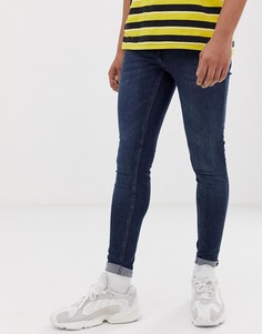 Голубые узкие джинсы Cheap Monday - Sonic-Синий