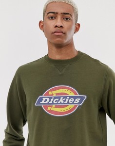 Зеленый свитшот с логотипом Dickies - HS
