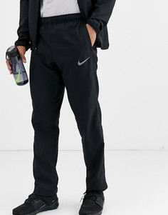 Черные брюки Nike Training-Черный