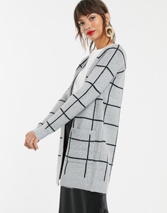 Кардиган в клетку Vero Moda-Мульти