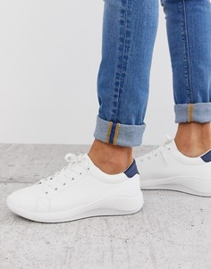Белые кроссовки на массивной подошве ASOS DESIGN-Белый