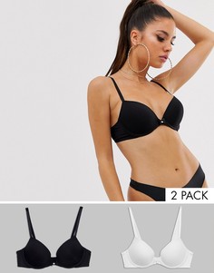 Комплект из 2 уплотненных футболок-лифов Hunkemoller-Мульти