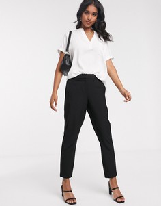 Строгие брюки-сигареты Vero Moda-Черный
