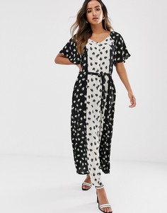 Платье макси с цветочным принтом Vero Moda-Мульти