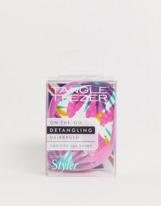 Компактная щетка для волос Tangle Teezer - Banana Leaf-Бесцветный