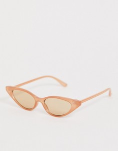 Солнцезащитные очки \кошачий глаз\" ASOS DESIGN-Розовый