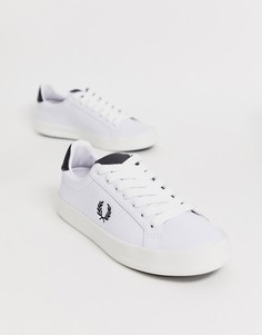 Кожаные кроссовки Fred Perry - b721-Белый