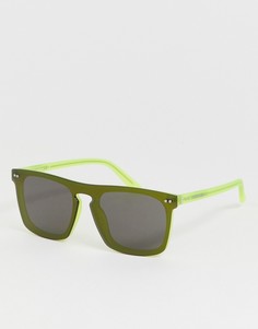 Квадратные солнцезащитные очки Calvin Klein CK19501S-Серый