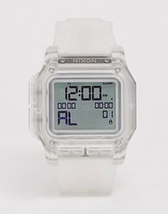 Часы с прозрачным силиконовым ремешком Nixon A1180 Regulus-Очистить