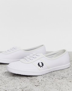 Кожаные кроссовки Fred Perry Aubrey-Белый