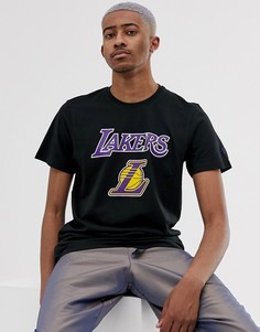 Черная футболка New Era NBA Los Angeles Lakers-Черный