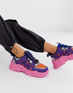 Кроссовки на массивной подошве с эффектом деграде ASOS DESIGN Desert Daze-Мульти