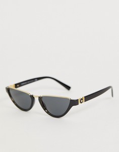 Солнцезащитные очки \кошачий глаз\" Versace 0VE4370-Черный