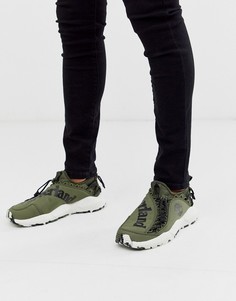 Темно-зеленые кроссовки Timberland-Зеленый