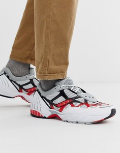 Белые кроссовки Saucony Grid Web-Белый