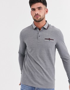 Серое поло Burton Menswear-Серый