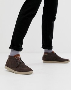Светло-коричневые замшевые кроссовки Boxfresh alvendon-Светло-коричневый