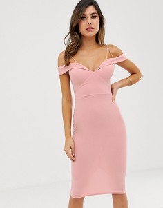 Облегающее платье AX Paris-Розовый