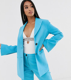 Блейзер ASOS DESIGN Petite-Синий