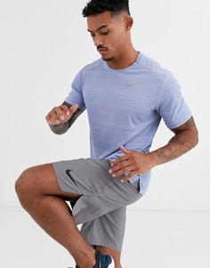 Синяя футболка Nike Running Miler-Синий