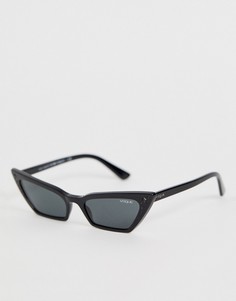 Солнцезащитные очки \кошачий глаз\" Vogue Eyewear x Gigi Hadid 0VO5282SB-Черный