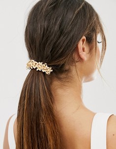 Золотистая заколка для волос с переплетенной лозой ASOS DESIGN-Золотой