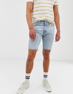 Светлые узкие джинсовые шорты с заниженной талией Levis 511-Синий Levis®