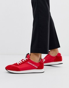 Красные кроссовки Calvin Klein-Красный