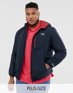 Темно-синяя куртка с капюшоном Jack & Jones Originals-Темно-синий