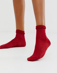 Носки Monki-Красный