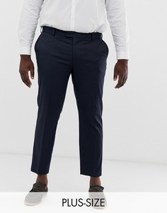 Темно-синие брюки River Island - Big & Tall-Темно-синий