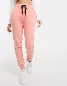 Джоггеры с эффектом кислотной стирки ASOS DESIGN-Оранжевый