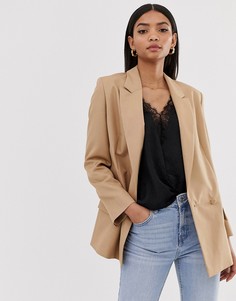 Блейзер ASOS DESIGN-Бежевый