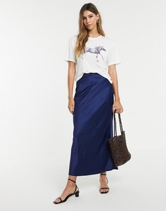 Свободная футболка с принтом Neon Rose-Кремовый