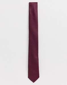 Однотонный галстук Harry Brown-Красный