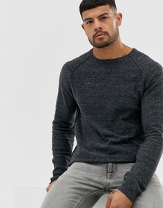 Легкий вязаный джемпер Jack & Jones Originals-Серый